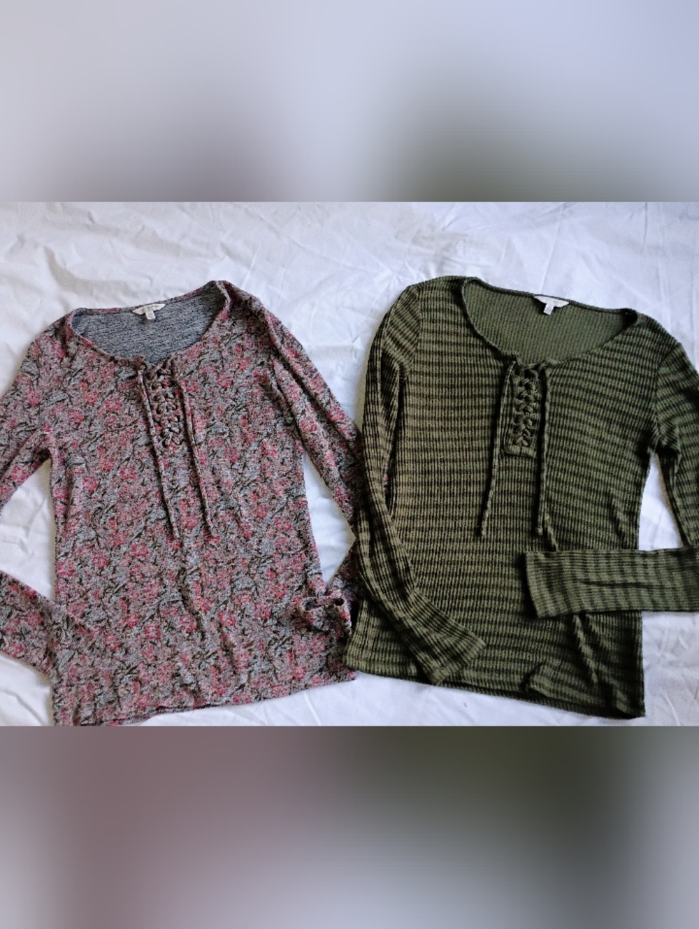 Lucky Brand Lace Up Top Bundle
